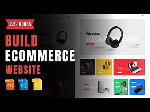 Building a Responsive Ecommerce Website Template Using HTML, CSS, & JavaScript | Ecommerce Template