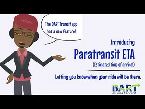 How to receive your Paratransit ETA using the DART Transit app (Delaware)