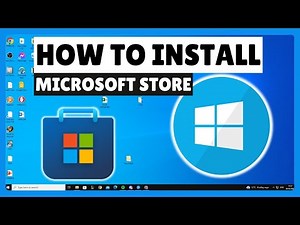 How To Install Microsoft Store In Windows 10 (Full Guide) 2025!