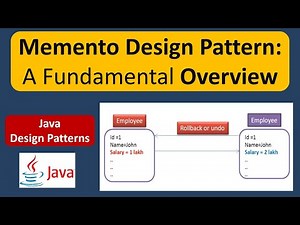 Memento Design Pattern: A Fundamental Overview