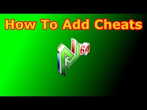 How to Add Cheats to Project 64