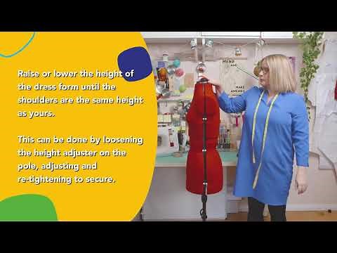 How To Use A Dress Form - Guide by Adjustoform