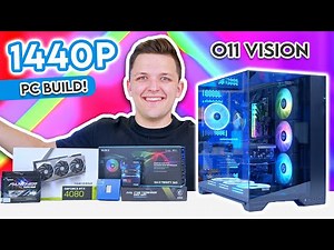 Ultimate 1440p Gaming PC Build 2023! 😍 [Lian Li O11 Vision & RTX 4080]