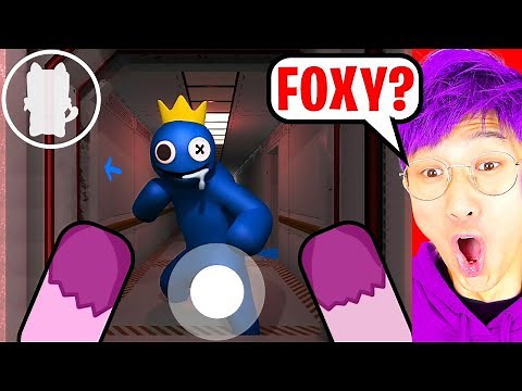 RAINBOW FRIENDS ATTACKED LANKYBOX IN REAL LIFE!? (*FOXY REACTION!*)
