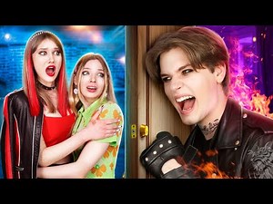 My Parents Got Divorced! Soft Girl vs Rock Girl | Bad Dad vs Good Mom