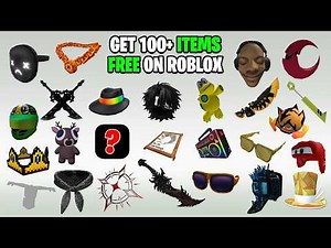 GET 100+ FREE ITEMS & ROBLOX EVENT ITEMS [COMPILATION 2025]