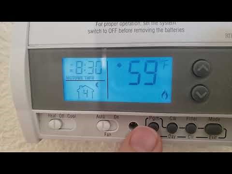Honeywell Thermostat Programming RTH2310B