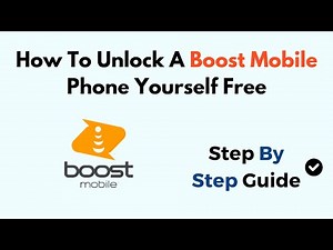 How To Unlock A Boost Mobile Phone Yourself Free