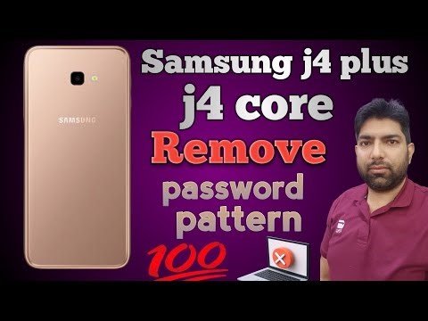 how to remove password Samsung j4 plus | Samsung j4 core hard reset