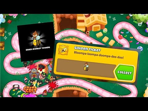 BTD6 New Secret Achievement: Golden Ticket