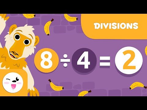 Divisions - Learn to Divide with our Monkey Friends