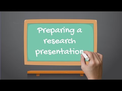 Research project presentation: A simple guide on how to prepare the content of the slideshow