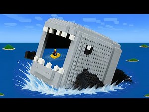 Escape From Giant Bloop Minecraft Server - Lego Bloop Survived out of the Ocean