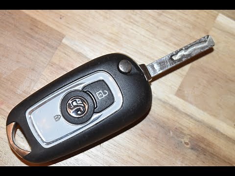 Vauxhall Astra key fob battery change - EASY DIY
