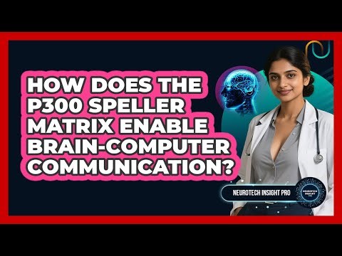 How Does The P300 Speller Matrix Enable Brain-computer Communication? - Neurotech Insight Pro
