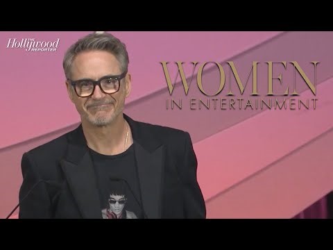 Robert Downey Jr. Introduces Friend and Former Co-Star Gwyneth Paltrow | Women in Entertainment 2025