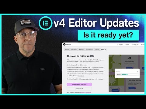 Is Elementor’s v4 Editor Ready For Live Sites (Latest Updates)