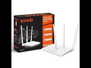 configuration du point d'accés TENDA