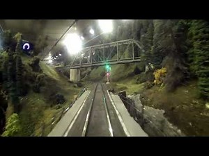 The Largest HO Scale Layout in Minnesota -- Cab Ride