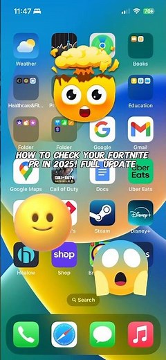 How to check your Fortnite tracker in 2025! (Must Watch!) #shorts