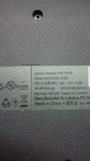 Check Serial Number Laptop