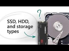 All about SSD, HDD, and storage types