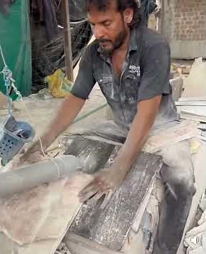 slate pencil making process...