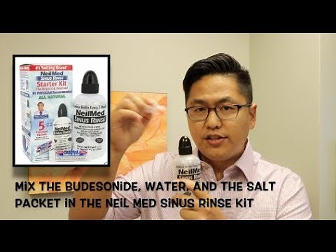 Budesonide Nasal / Sinus Rinse Tutorial - how to make it and use it and why.