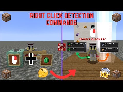 Command Block Tutorial #274: Right Click Detection Commands in Minecraft (1.21.4+)