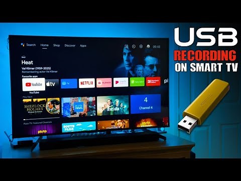 How to Record TV Shows on a Smart TV Using USB or Hard Drive