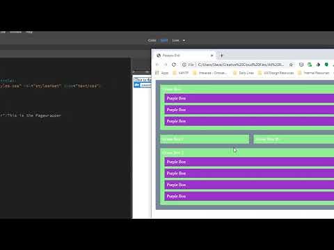 Intro to Flexbox with HTML/CSS in DreamWeaver
