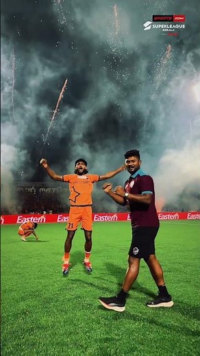 That raw emotion when belief meets execution 🥺🫶#SuperLeaguekerala #SLK #SuperCrazy