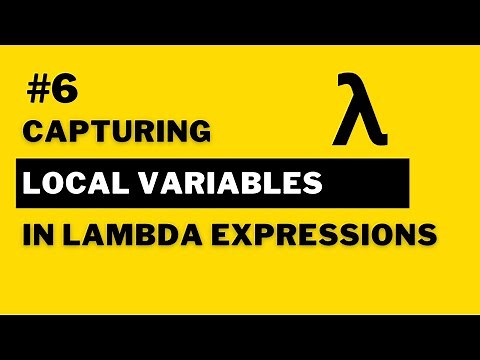Capturing Local Variables in Lambda Expressions | Java Lambda Expressions #6