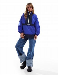 Anorak azul marino universitario y azul clemátide Boundless Adventure de Columbia | ASOS