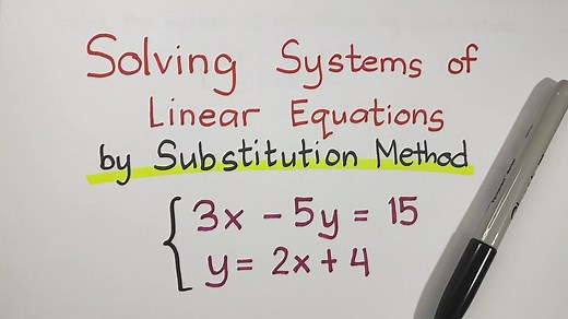 Solving Systems of Linear Equations by Substitution Method | Ako si Teacher Gon