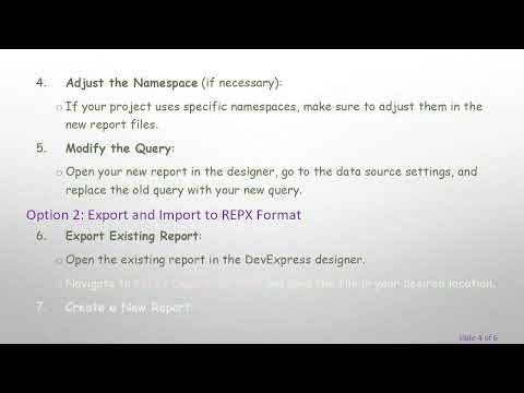 How to Create a New DevExpress Report from an Existing One