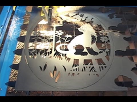 Metal Projects made on a PlasmaCAM CNC Cutting Machine