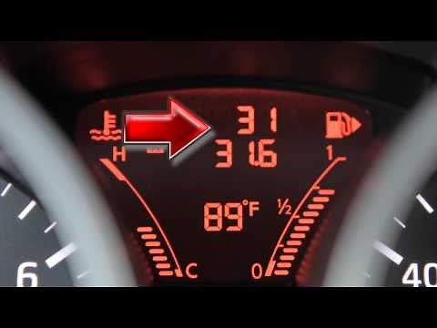 2014 NISSAN Juke - Vehicle Information Display