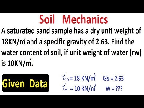 Soil Mechanics || Problem Solved