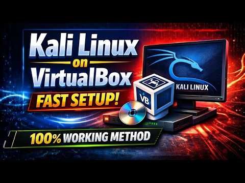How to Install Kali Linux in VirtualBox (Step-by-Step) | 2026 Updated Setup