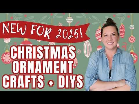 12 Easy DIY Christmas Ornaments You Can Make at Home! NEW for 2025! #ChristmasInJuly
