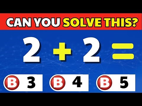 Can You Guess the Answer? Fun Math Quiz for Kids | QuizEarth
