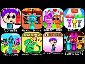 SprankySurvival,Beat Duet,Scary Run,Spranky Transformer,Sprunky Run,Spranky Role SwapPuzzle,Gameplay