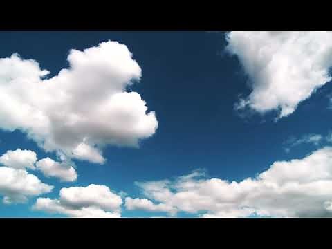 4K🔵Blue Sky and Clouds Timelapse - FREE Stock video