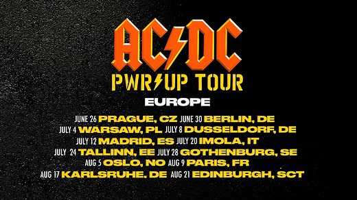 1.1M views · 22K reactions | We will return to Europe this Summer to continue our ‘POWER UP’ tour ⚡️ Tickets for most shows will be available on 7 February 2025 at 10AM local time. The Imola, Italy on sale will be on 7 February at 11AM CET and the Paris, France on-sale date will be on 10 February at 10AM CET. https://www.acdc.com/tour/ | AC/DC | Facebook