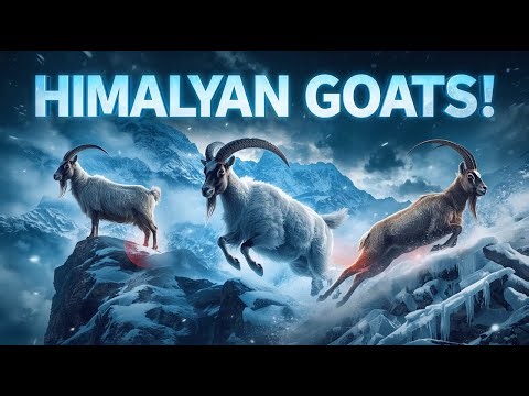 The Himalayan Goats: Surviving the World’s Harshest Climates