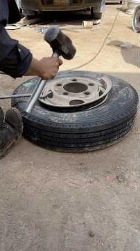 Hyundai Dyna New Tyre Tube Fitting | Rim Installation Step-by-Step