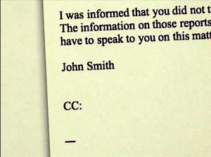 How to CC in a Business Letter