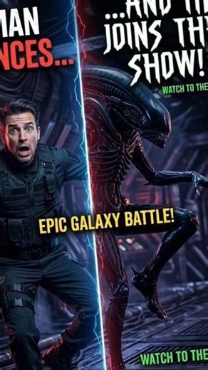Man vs Alien: Epic Dance Battle! 👽🕺 #shorts