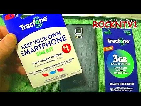 Tracfone ACTIVATION SIM KIT HowTo Setup BYOP Smartphone